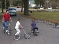 T.J., Hunter & Carson Howell, Unicycle Riders, TJHowell.com