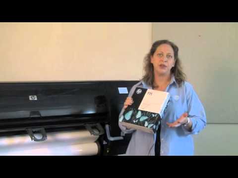 HP Designjet Z6200 Replacing Ink, Print Head and Maintenance Cartridge Duration: 10:40. Total Views: 3,120