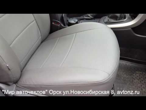 Toyota Corolla одеваем чехлы из экокожи АЧ