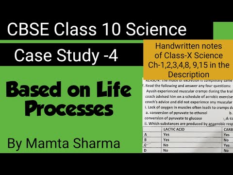 case study questions and answers class 10 Science | case study on Chapter-6 life processes |