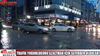 Trafik Yoğunluğunu Azaltmak İçin Seferber Oldular!