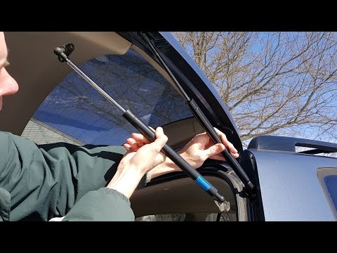 How to Replace Tailgate Lift Support Struts