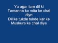 Dil Ke Tukde tukde kar ke-film DADA-karaoke.wmv