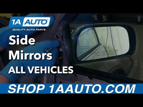 How to Install Replace Side Mirrors on Any Vehicle!