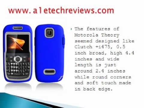 Motorola Theory -- A Great Messaging Device Duration: :36. Total Views: 538