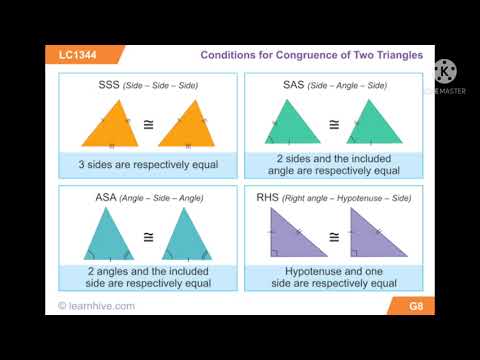 Class IX Mathematics ll Chapter 7 ll Triangles