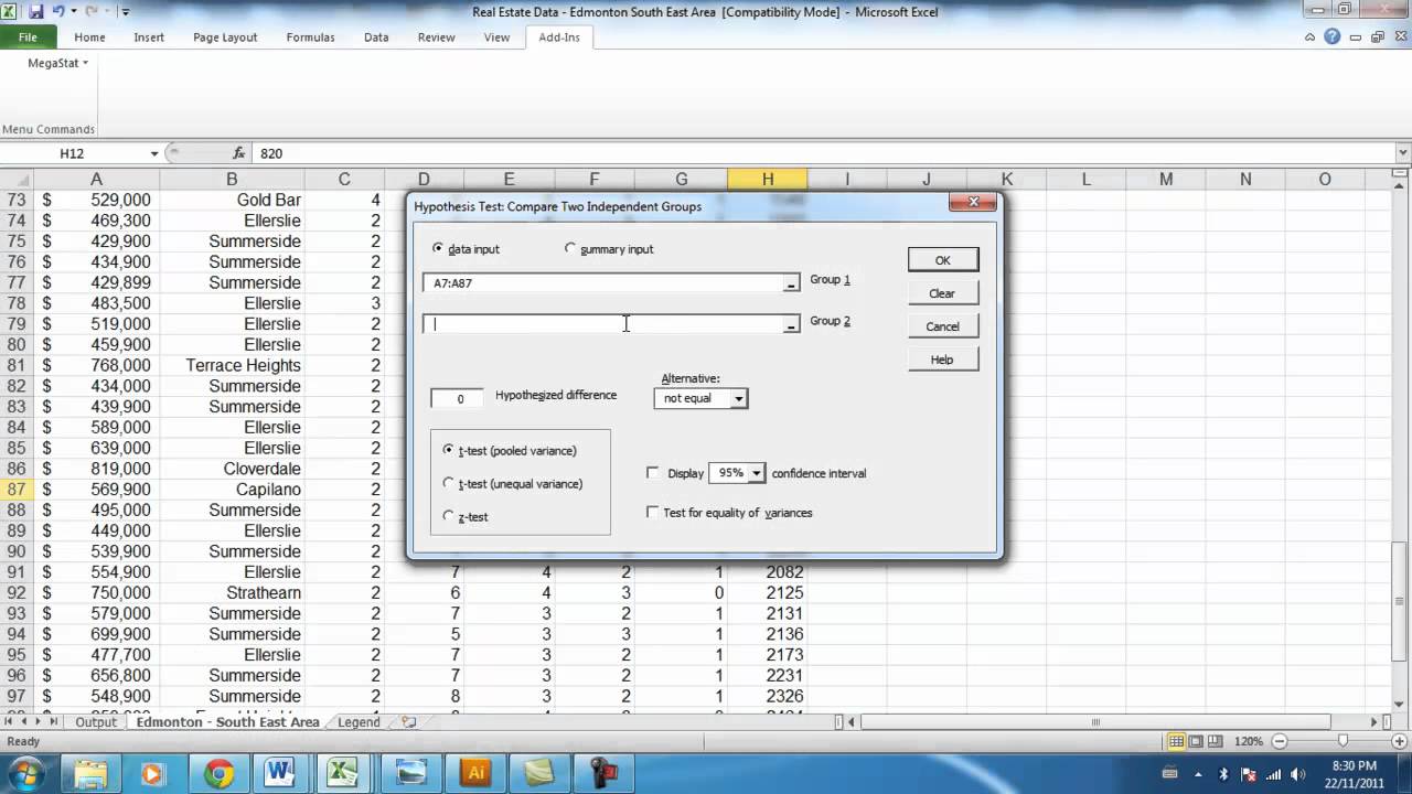 megastat download excel 2010