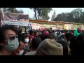 Crowds at Kalachakra outside SFT India stall