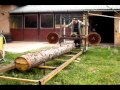 Building a homemade bandsaw mill