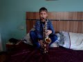 Matteo Mihali,la saxofon,la varsta de 10 ani, ascultare Nicu Anghel Ministeru Live