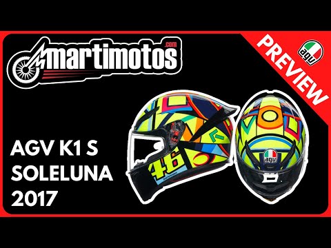 Full face helmet AGV K1 S Rossi Soleluna 2017