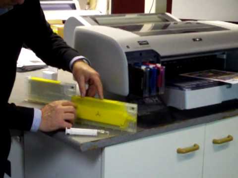 Lyson RefillabIe Ink System for the Epson Pro 4880 Part 1 of 2. Duration: 5:07. Total Views: 14,448