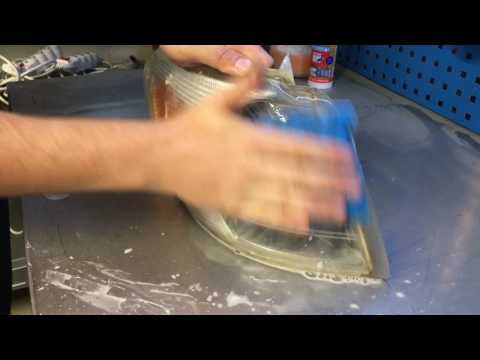 OPEL Sintra - реставрация фар