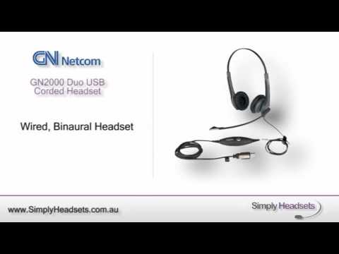 Jabra GN2000 - USB Mono NC. MS OC Support and Manuals