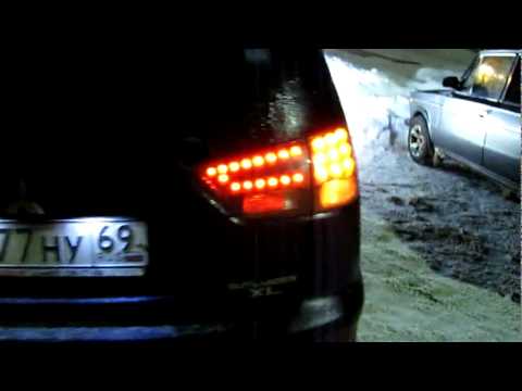 Outlander xl - задние фонари с поворотами