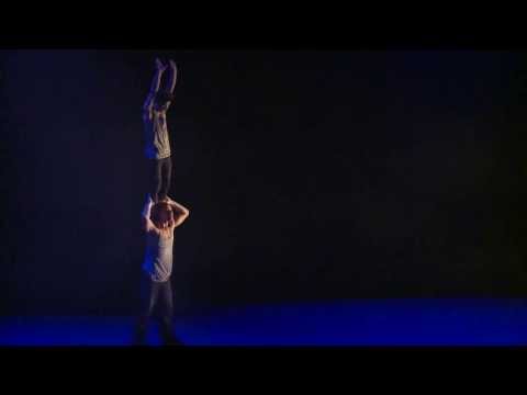 Hand to hand
Louis Gift and Beren D’Amico
Harp by Helen Orford
Performed as part of the Circus Space BA Hons