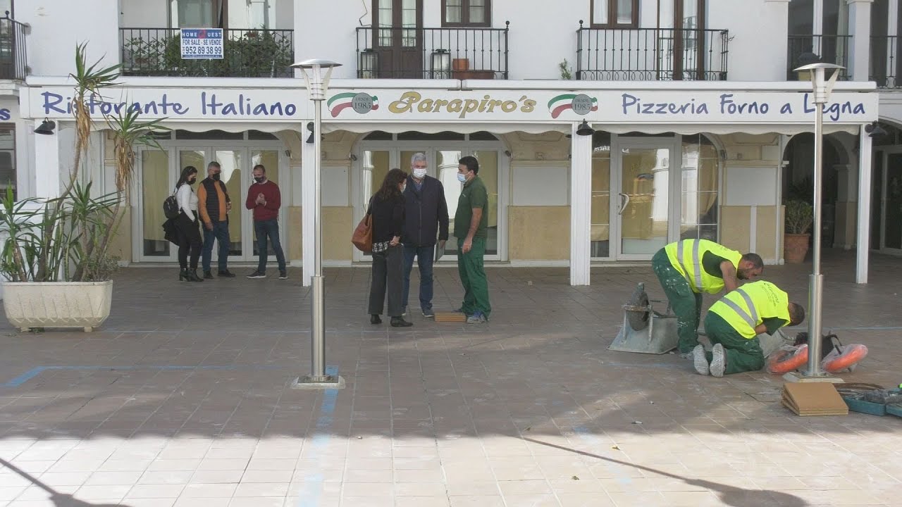 Firmado el inicio de obras en las plazas del Puerto de la Duquesa