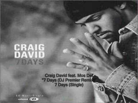 Craig David - 7 Days Remix