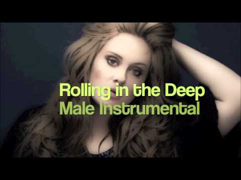 YouTube   Adele   Rolling In The Deep Instrumental   Karaoke with backing vocals and Lyrics
