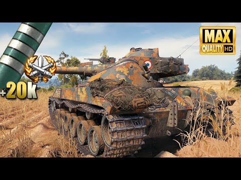 Bat  Ch  tillon 25 t  How to scout 20k damage   World of Tanks