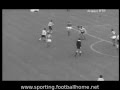 20J :: Benfica - 1 Sporting - 1 de 1969/1970, remate de Peres