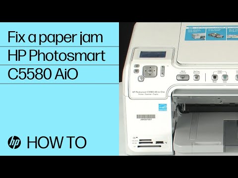 Fixing a Paper Jam - HP Photosmart C5580 All-in-One Printer Duration: 9:57. Total Views: 16,870 .