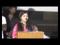 Eswar Gomathi (EGO) heroine talking about the movie at EGO Trailer Launch