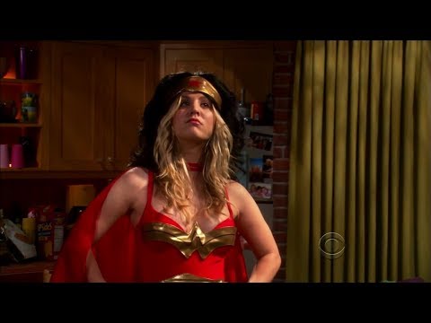 The Big Bang Theory Penny Blond Wonder woman Video responses