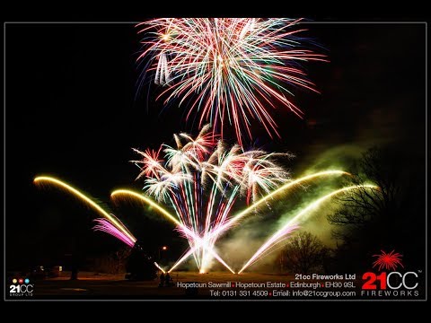 fireworks display provider UK wide for intimate wedding displays to