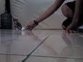 Funny kitten playing football (kucing main bola)