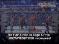 WWE Luta Livre na TV SBT HBK & Ric Flair vs Edge & PH's (Luta na Jaula)