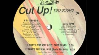 That's The Way I Cut - DJ Todd 1 - YouTube