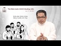 Thứ Năm Tuần XXXII Thường Niên C