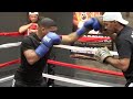 EXCLUSIVE YURIORKIS GAMBOA TRAINING FOOTAGE @ 50 CENT GYM IN LAS VEGAS / iFILM LONDON