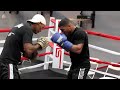 EXCLUSIVE YURIORKIS GAMBOA TRAINING FOOTAGE @ 50 CENT GYM IN LAS VEGAS / iFILM LONDON