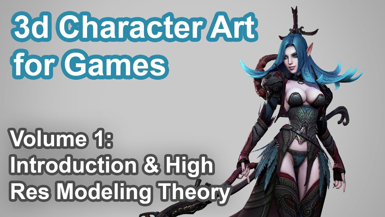 3D Character Art for Games - Vol. 1 - 720P