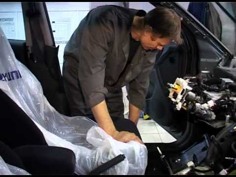 Emplacement du capteur d'impact d'airbag Lexus RX300