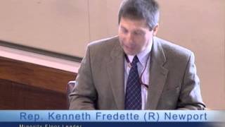 Rep. Fredette and his "man's brain" oppose health care funding