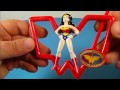 2002 DC JUSTICE LEAGUE SET OF 8 SUBWAY KID'S MEAL TOY'S VIDEO REVIEW