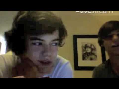 Harry Styles Louis Tomlinson on Twitcam 23 1 11 PART 3 OneDirectionITALY
