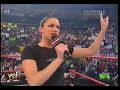 Stone Cold Steve Austin & Stephanie McMahon segment WWF Raw
