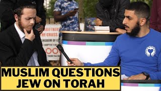 MUSLIM QUESTIONS JEW ON TORAH CONTRADICTIONS - SPEAKERS CORNER