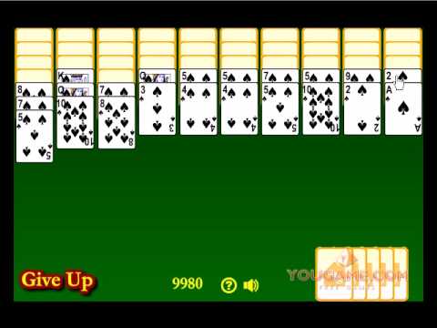spider solitaire for free
