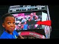 Father & Son Basketball Time Courtside With Lonzo Ball & The Lakers!