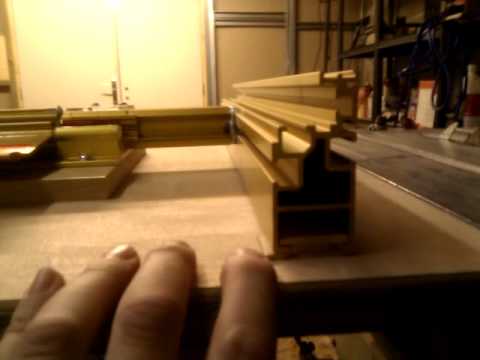 Fitting an Incra Fence to the Kity 617 Table Saw (in French) Youtube Thumbnail