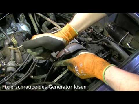 06 Ausbau Generator VW T3 - WBX - DJ - 82kW