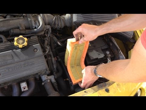MG ZR - how to change air filter