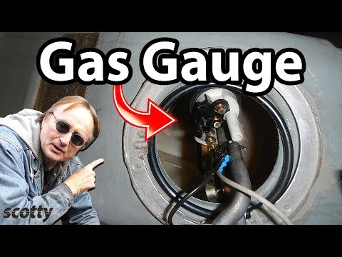 How to Fix a Gas Gauge (Sending Unit Replacement) - DIY Car Repair with Scotty Kilmer