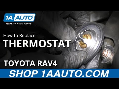 How to Replace Thermostat 05-16 Toyota RAV4