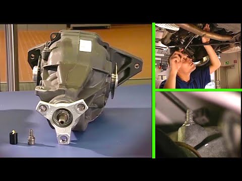 Mercedes Benz  (Passenger Cars) | Replace breather on rear axle differential